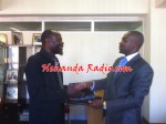 Exclusive Picture: Chinotimba gets laptop