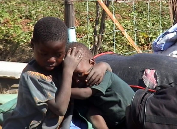 Young victims of Operation Murambatsvina