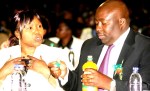 Women’s League boss Oppah Muchinguri (left) wants to get rid of Didymus Mutasa