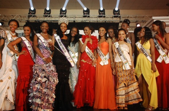 Miss Roriang Molefe from Lesotho was crowned Miss University Africa 2012