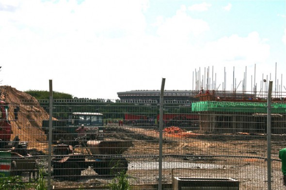 chinese-hotel-harare-national-sports-stadium Local hotel that is under construction close to the National Sport Stadium along Bulawayo road