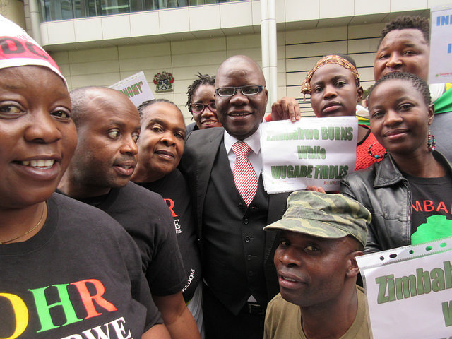 The Vigil was congratulated on its work by former coalition finance minister Tendai Biti.