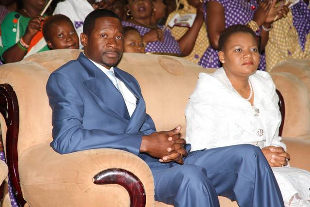 Prophet Makandiwa and wife Ruth