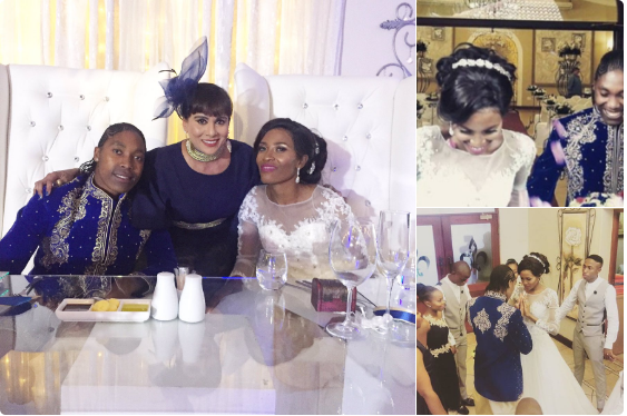 Star South African 800m athlete Caster Semenya and long-time partner, Violet Raseboya, have officially tied the knot.