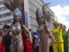 Brazilian Samba dancers wowed the crowd. PIC: Angela Jimu