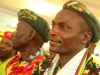 A Zanu PF member Noah Matumha from midlands province follow proceedings during the closing ceremony yesterday