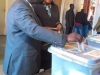 Tsvangirai voting