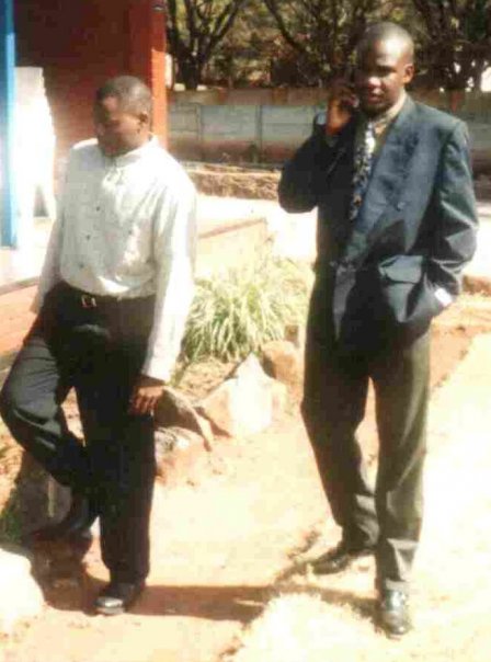 The late Learnmore Jongwe and Charlton Hwende
