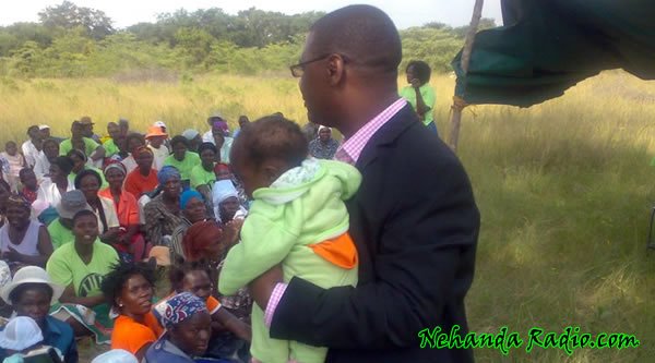 Poor crowds like this at Professor Welshman Ncube's rallies show he is going nowhere fast