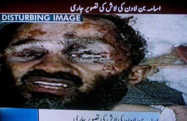 Picture of a dead Osama bin Laden?