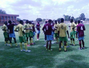 Zimbabwe-under-23-players-cooling-it-off-after-the-morning-training-session-at-Barclays-Sports-Complex-350x267 Zimbabwe Under 23 players at a training session