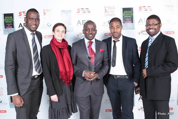 The team behind the awards: Lesley Dube (Project Coordinator), Conrad Mwanza, Director / Founder (centre) and Zeb Manatse, Panel Chairman (far right) The team behind the awards: Lesley Dube (Project Coordinator), Conrad Mwanza, Director / Founder (centre) and Zeb Manatse, Panel Chairman (far right)