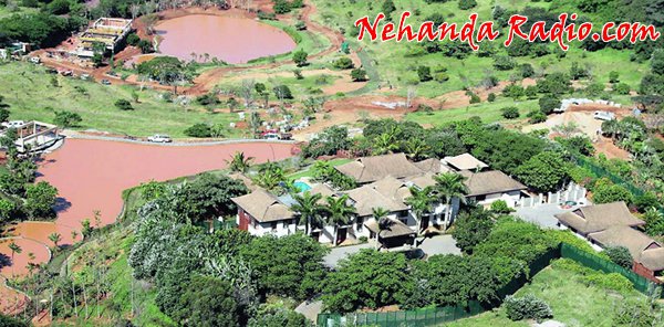 Rumoured to be a bolthole for Mugabe, court papers revealed this R200 million compound, was built by Robert Mhlanga