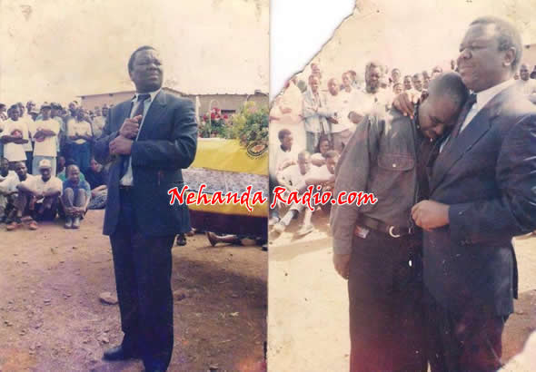 Tsvangirai consoles survivor of Buhera murders Tsvangirai consoles survivor of Buhera murders