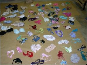 Man found with 58 women’s panties