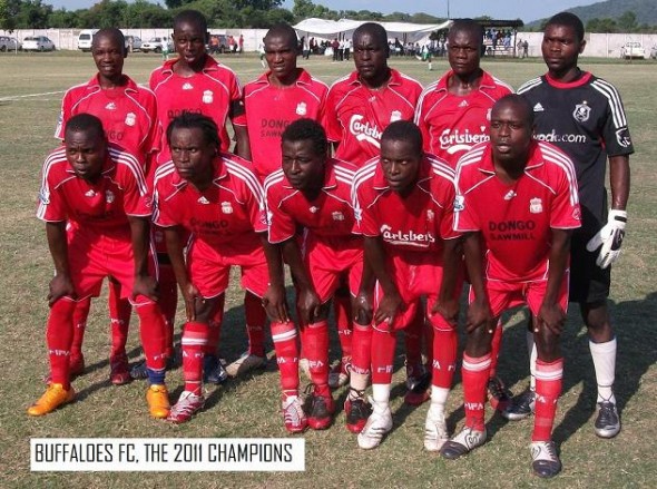 Buffaloes FC the Zifa Eastern region champions for 2011