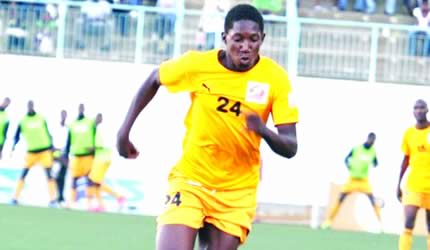 Hwange striker Francisco Zekumbawire