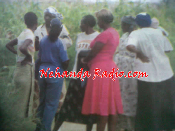 Some of the mourners