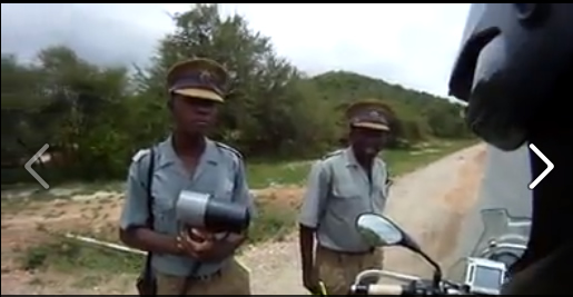 Zimbabwe traffic police caught on camera accepting US$20 bribe this year in March