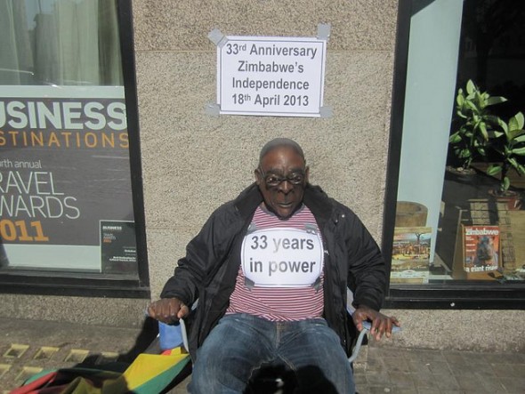 Mugabe 33 years in power: Zimbabwe Vigil