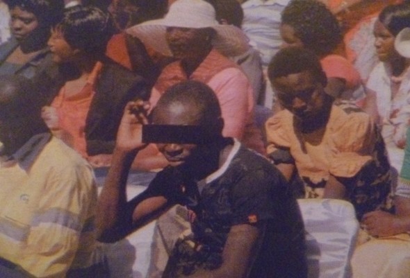 Tafadzwa in the congregation