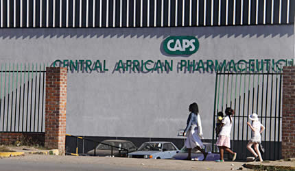 The Caps Holdings factory in Harare’s Southerton industrial area that will soon go under the hammer to settle debts