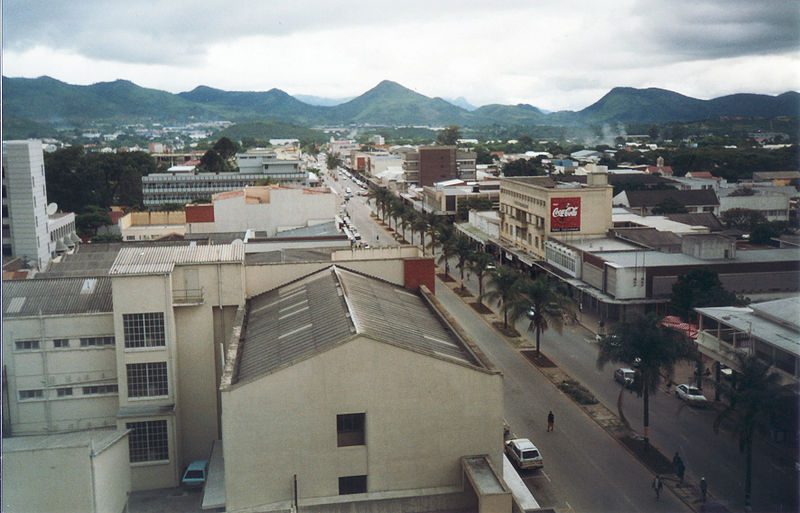 Aerial view of Mutare