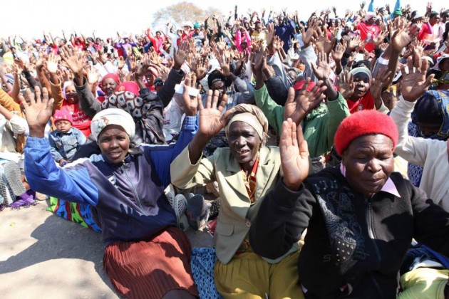 Tsvangirai Vungu Rally in Pictures