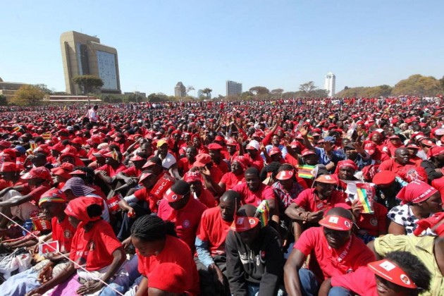 Tsvangirai Harare Rally