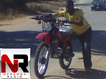 In these pictures captured by Nehanda Radio Citizen Reporters, MDC-T youths can be seen pushing the motorbikes back to their offices. The remaining bikes were loaded onto an Isuzu truck.