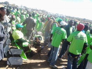Welshman Ncube rally