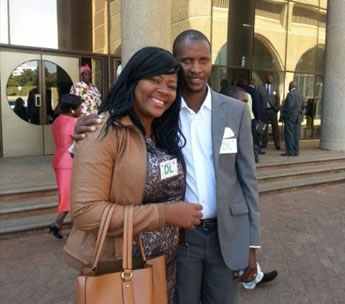 Tendai Wenyika and Mike Gava