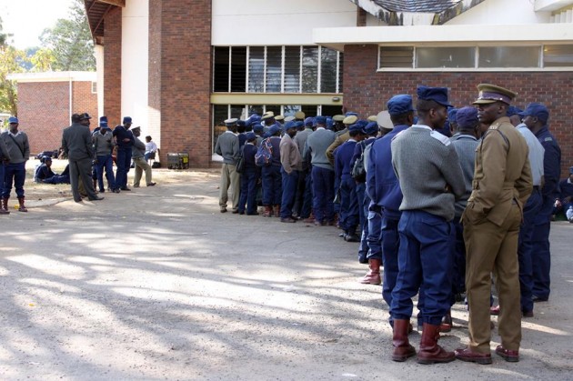 Zimbabwe has an estimated police force of 35 000. To date police votes are being said to be 70 000. The number has been inflated to create a cushion. police special vote
