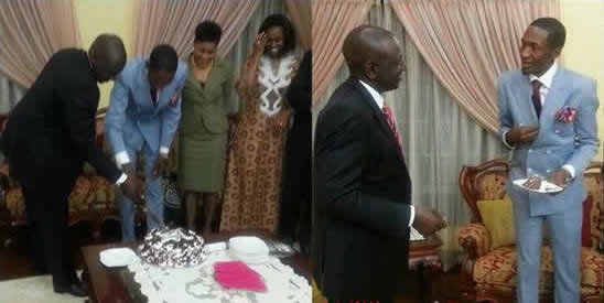 Uebert Angel and William Ruto