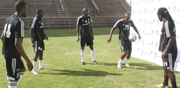 Highlanders players in training