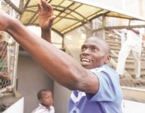 LET’S DO THE DANCE . . . Ocean Mushure (captured in this file picture) had another reason to smile again yesterday after powering Dynamos to a crucial victory over Highlanders