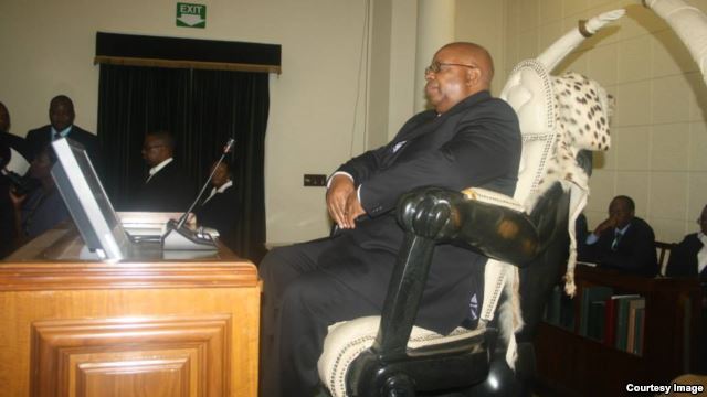 Speaker of Parliament Jacob Mudenda
