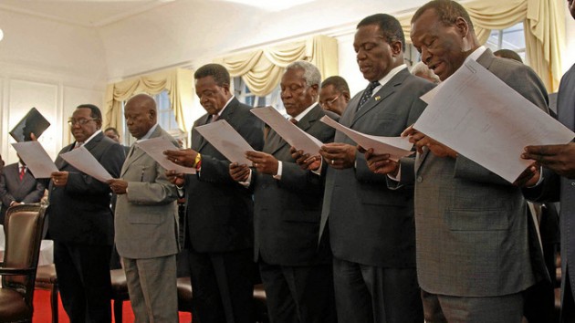 Mugabe rewarded his loyalists in the new cabinet