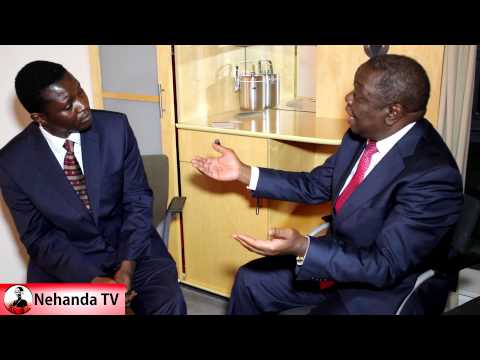 Tsvangirai speaks to Nehanda TV's Lance Guma