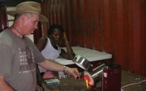 Robert Wood, 54, whose body was discovered hanged in a home he rented with a mistress in Zimbabwe