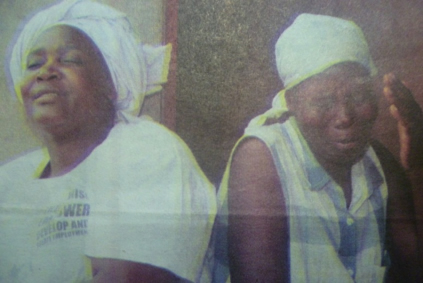 Rosemary (R) with Madzimai Martha