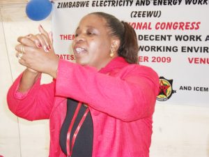 ZEWU official Angeline Chitambo