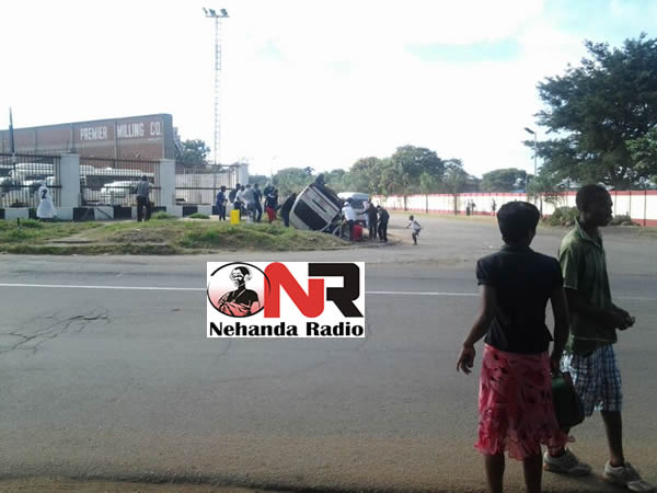 Several people injured after kombi overturns 