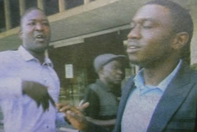 Tambowoga with unidentified companion