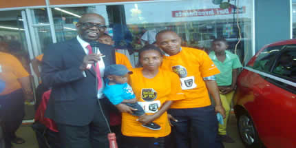 Chipinge housewife wins Honda Fit vehicle