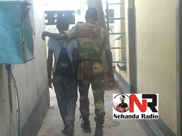 Drunken soldier staggers home