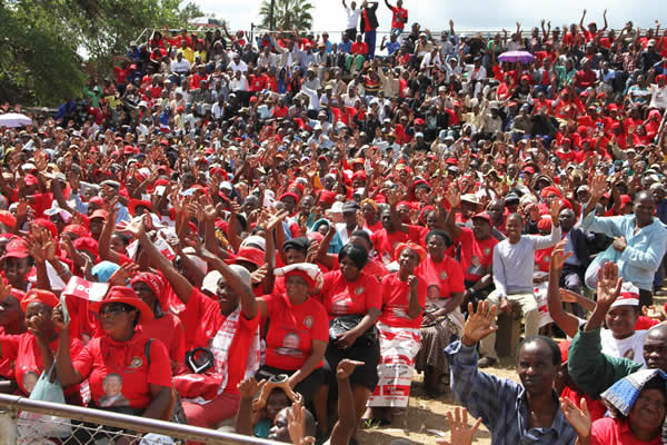 Tsvangirai Bulawayo Rally in Pictures