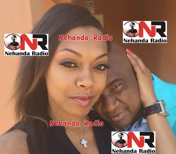 Mr Loverman: Philip Chiyangwa with one of his many girlfriends