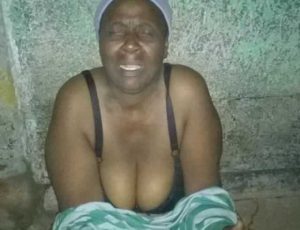 Ellen Khayiya Mpofu who was caught trespassing while half naked at a Mpopoma house