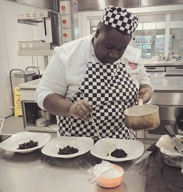 Melusi Mathema is currently studying a VRQ Diploma Level 3 in Advanced Professional Cookery course and he was due to sit for his exams after the Easter break